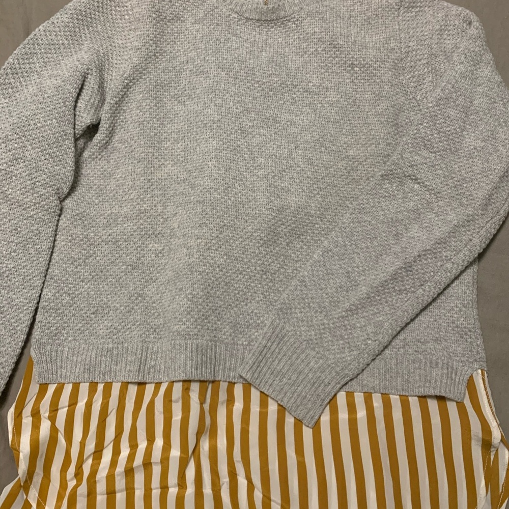 JCrew Medium EUC Sweater Grey